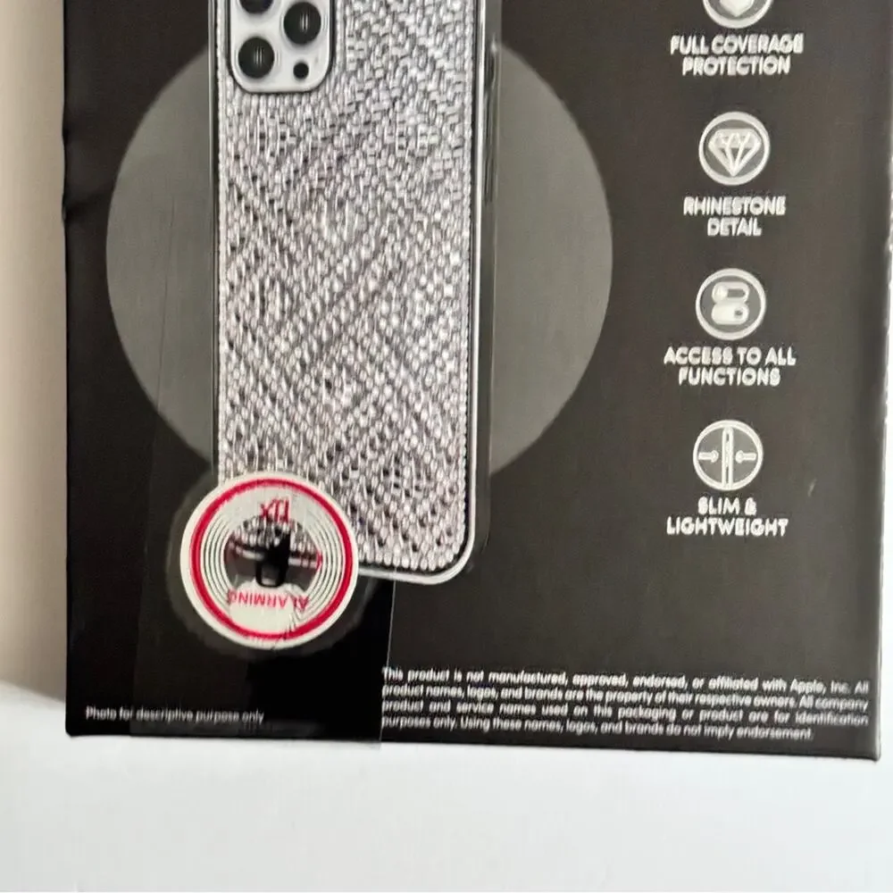 XO poppy Glitz & Glam Phone Case for IPhone 13 Pro Max